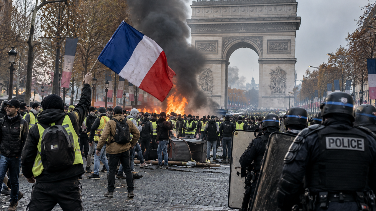 France Is Burning, and the Suits Would Like You to Lower Your Voice